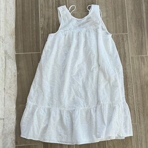 Lucky Brand White Eyelet Kids Dress